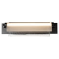 Hubbardton Forge, Draped Glass LED Bath Bar, WALL SCONCES