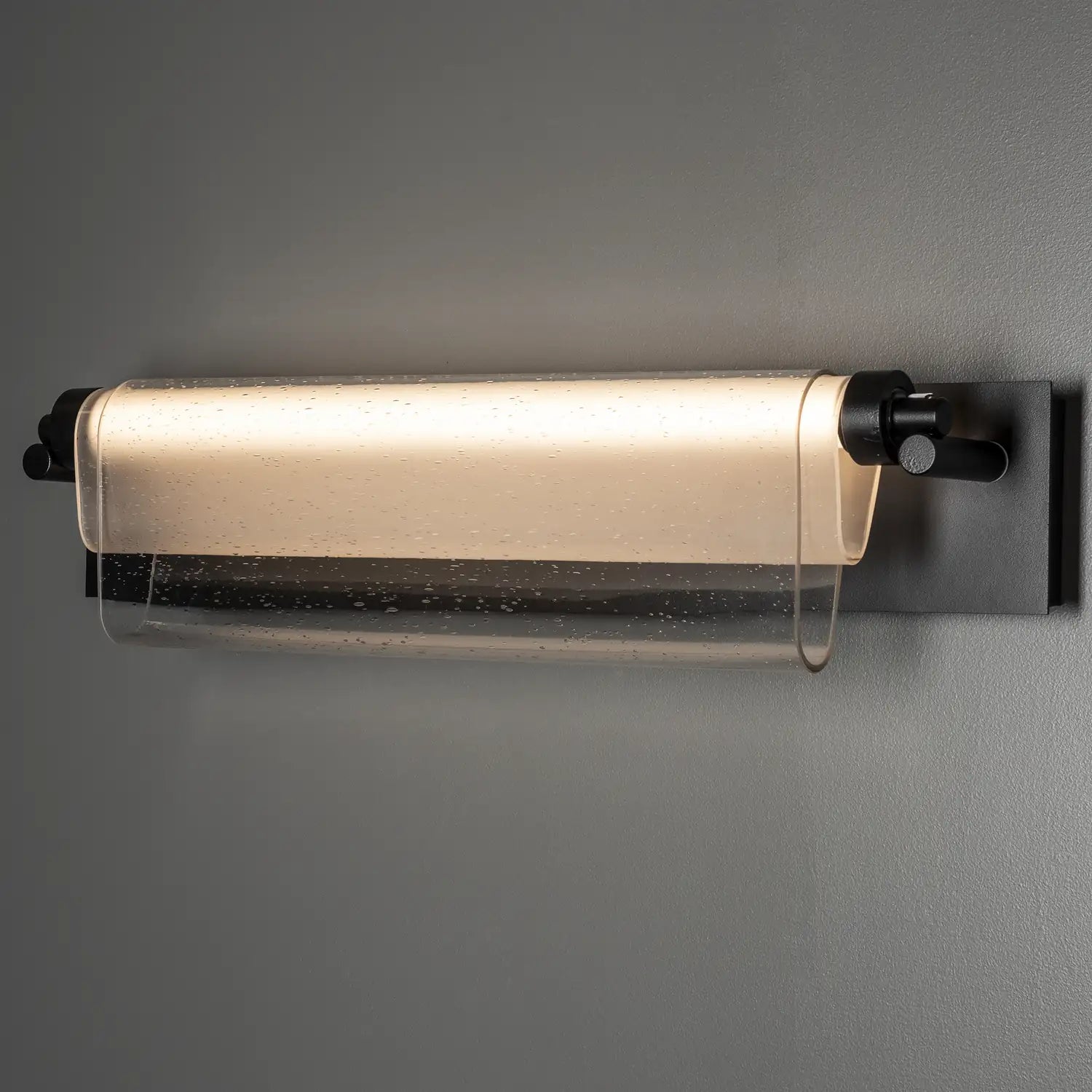 Hubbardton Forge, Draped Glass LED Bath Bar, WALL SCONCES