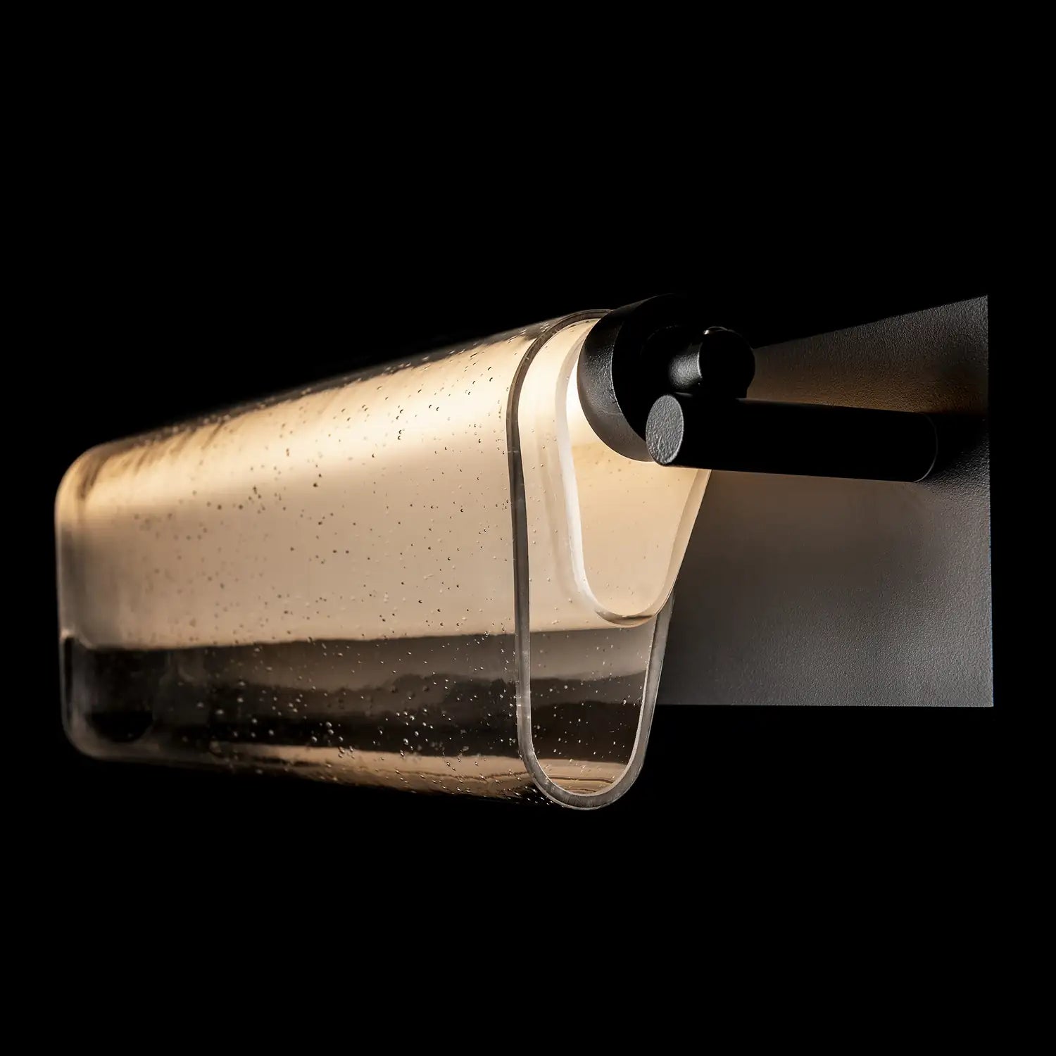 Hubbardton Forge, Draped Glass LED Bath Bar, WALL SCONCES