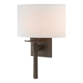Hubbardton Forge, Beacon Hall Half Drum Shade Sconce, WALL SCONCES