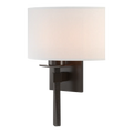 Hubbardton Forge, Beacon Hall Half Drum Shade Sconce, WALL SCONCES