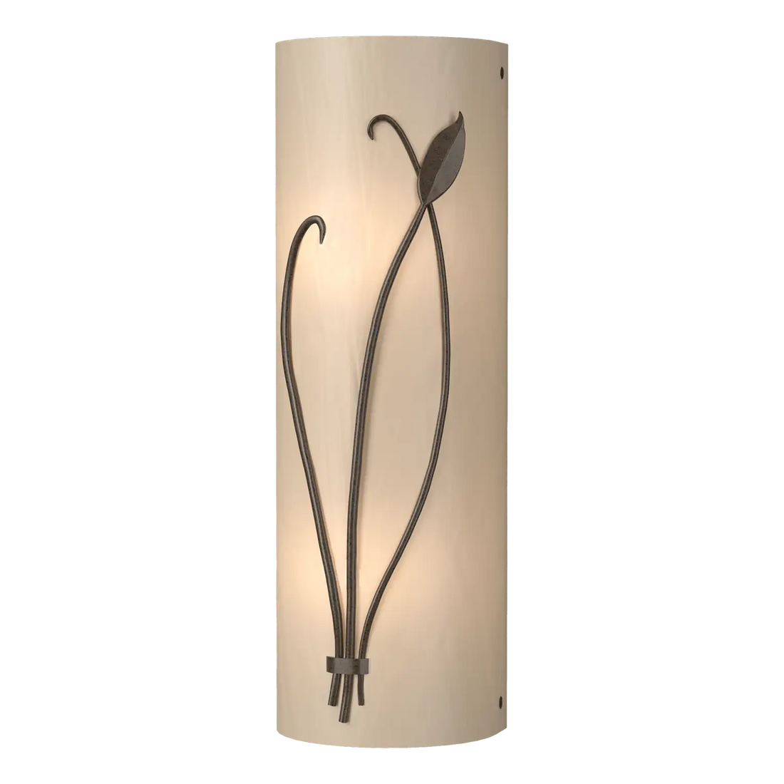 Hubbardton Forge, Forged Leaf and Stem Sconce, WALL SCONCES