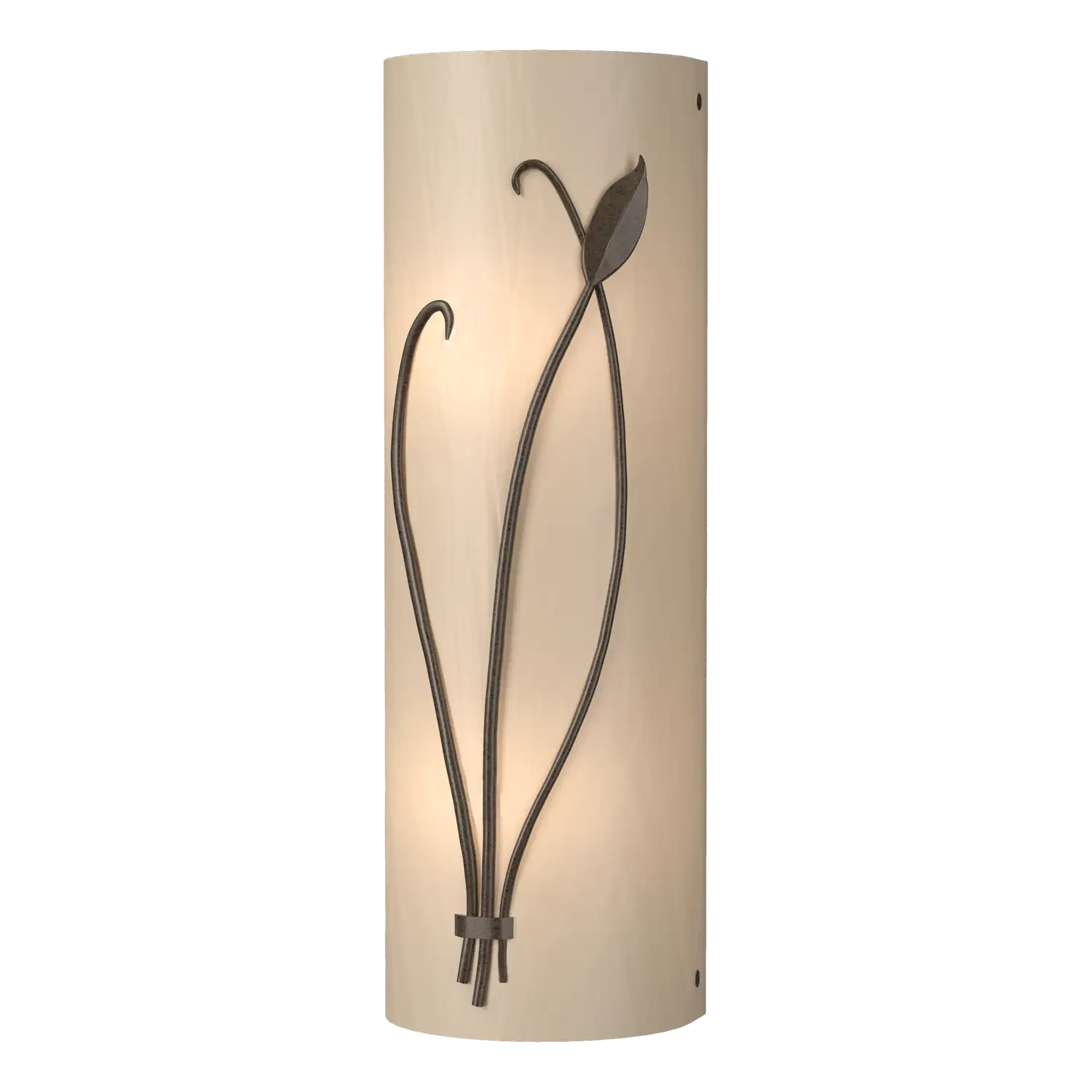 Hubbardton Forge, Forged Leaf and Stem Sconce, WALL SCONCES