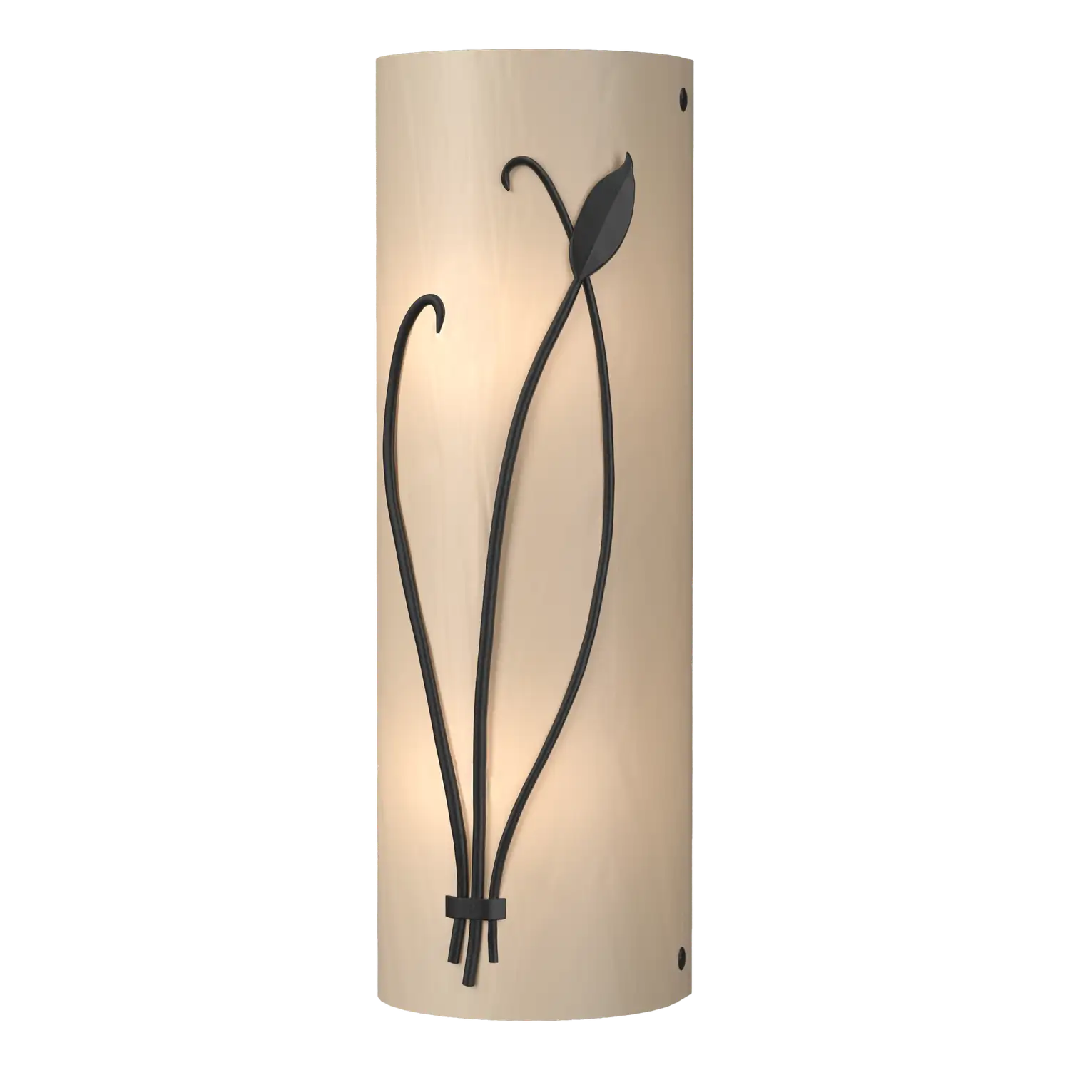 Hubbardton Forge, Forged Leaf and Stem Sconce, WALL SCONCES