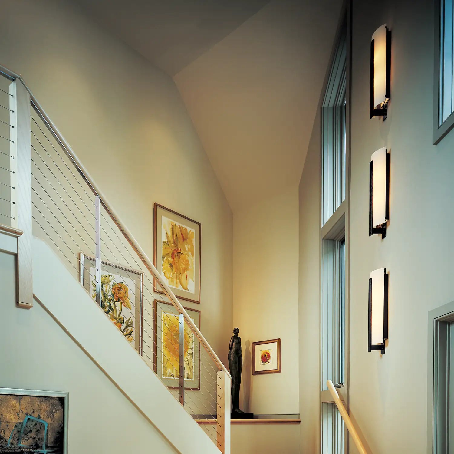 Hubbardton Forge, Forged Vertical Bar Sconce, WALL SCONCES