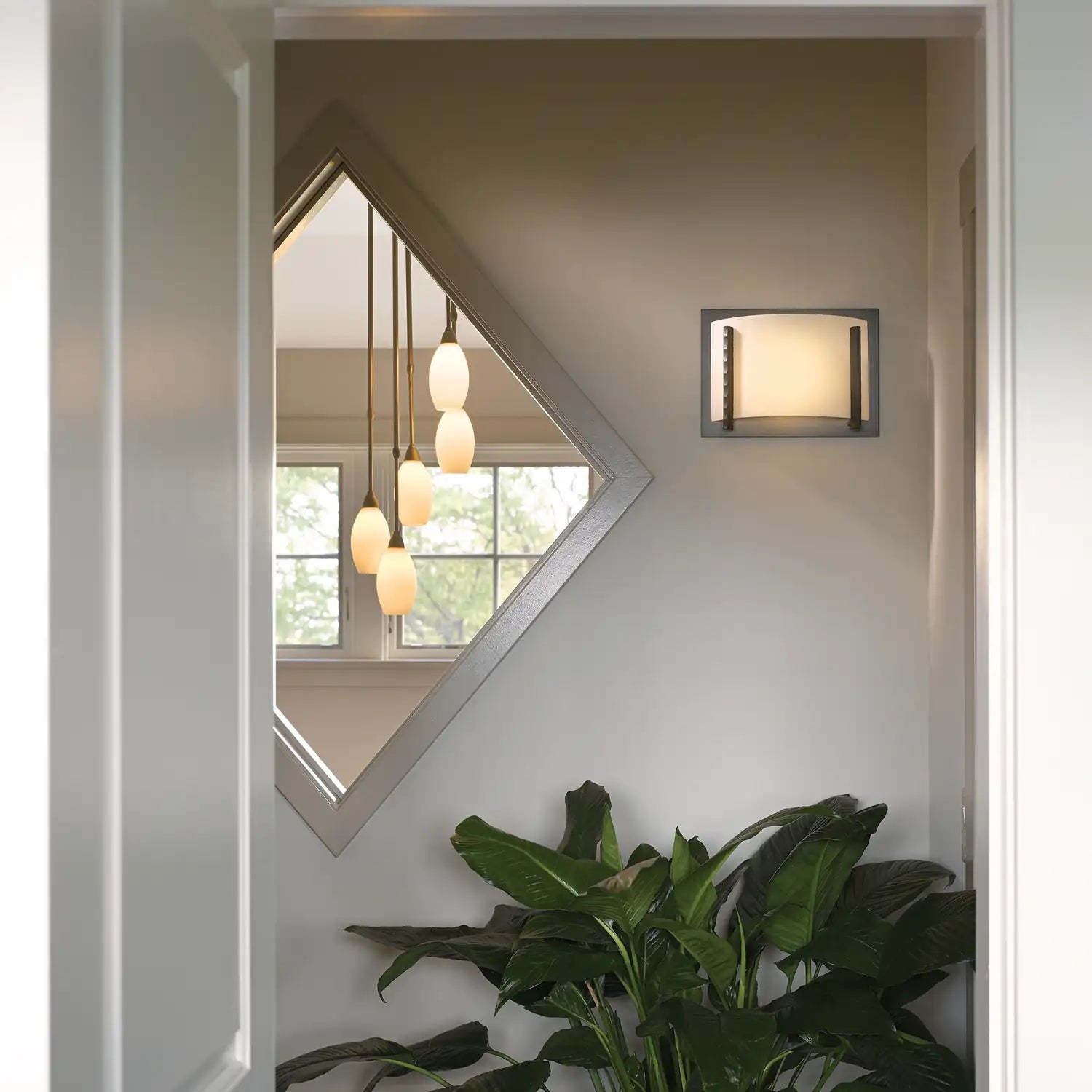 Hubbardton Forge, Forged Vertical Bars Sconce, WALL SCONCES