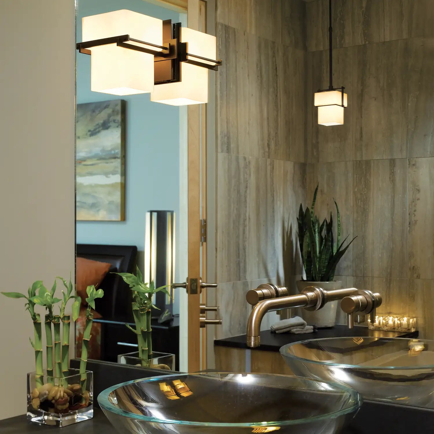 Hubbardton Forge, Kakomi Sconce, WALL SCONCES