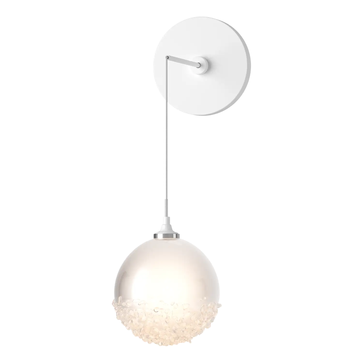 Hubbardton Forge, FRITZ GLOBE LOW VOLTAGE SCONCE, WALL SCONCES