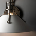 Hubbardton Forge, Henry Metal Shade Sconce, WALL SCONCES