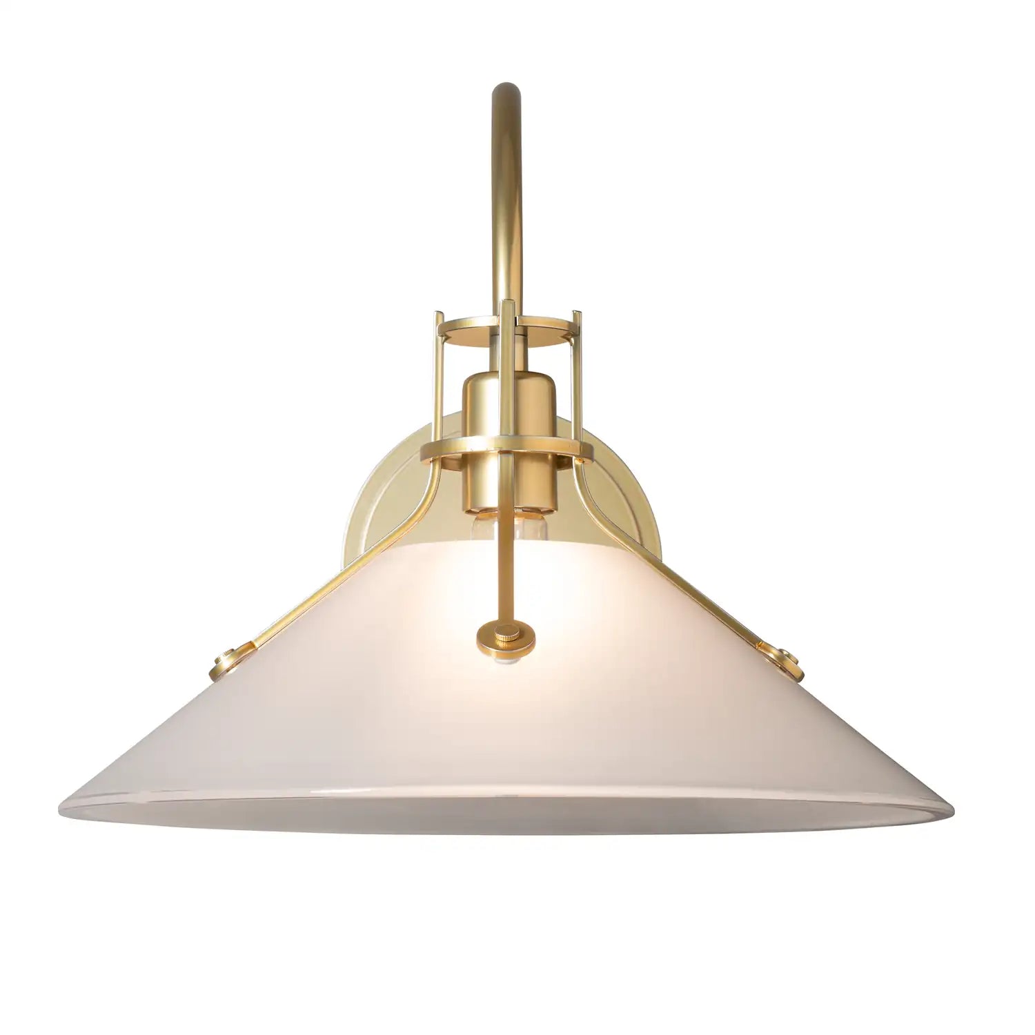 Hubbardton Forge, Henry Glass Shade Sconce, WALL SCONCES