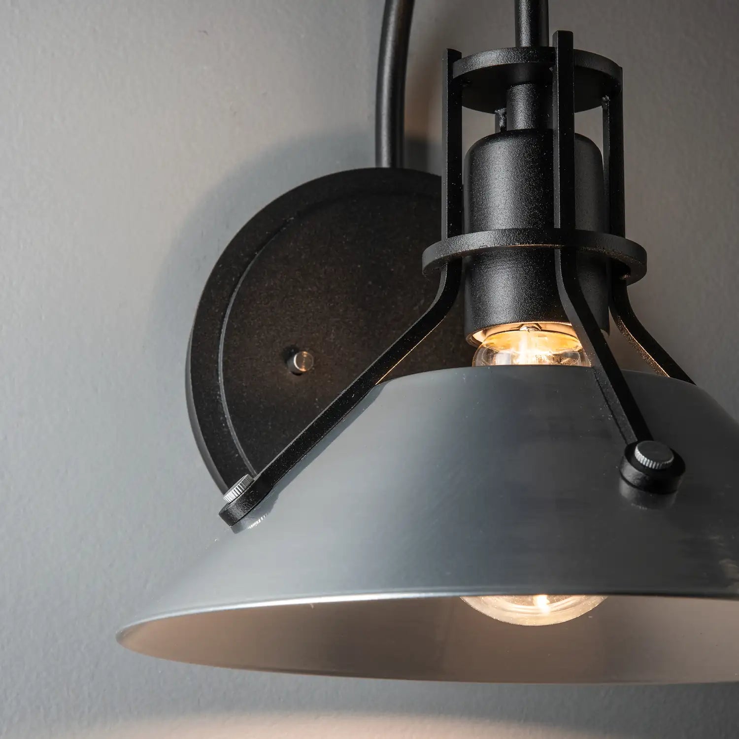 Hubbardton Forge, Henry Metal Shade Sconce, WALL SCONCES