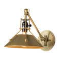 Hubbardton Forge, Henry Swing Arm Metal Shade Sconce, WALL SCONCES