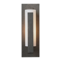 Hubbardton Forge, Forged Vertical Bar Sconce - Steel Backplate, WALL SCONCES