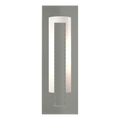 Hubbardton Forge, Forged Vertical Bar Sconce - Steel Backplate, WALL SCONCES