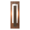 Hubbardton Forge, Forged Vertical Bar Sconce - Cherry or Copper Backplate, WALL SCONCES