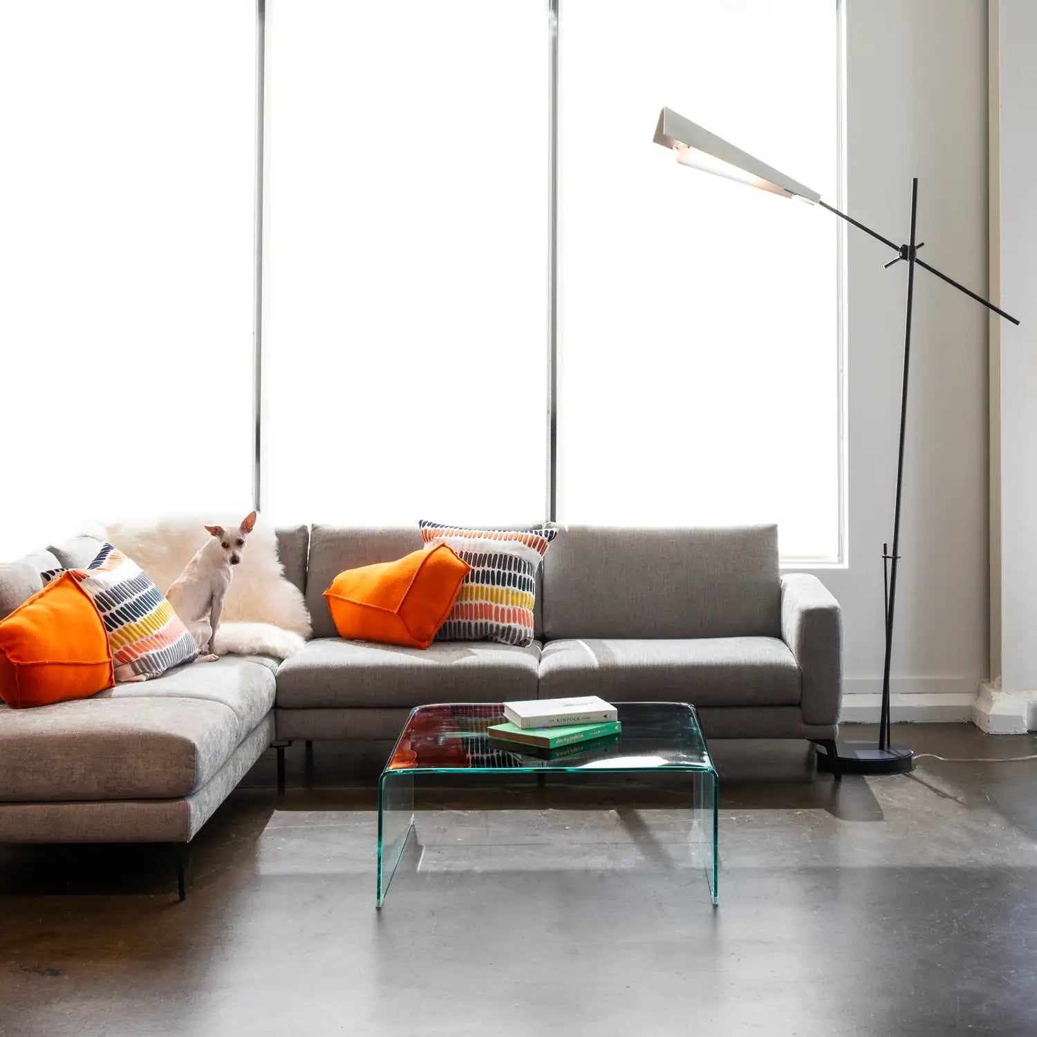 Hubbardton Forge, Vertex Floor Lamp, FLOOR LAMP