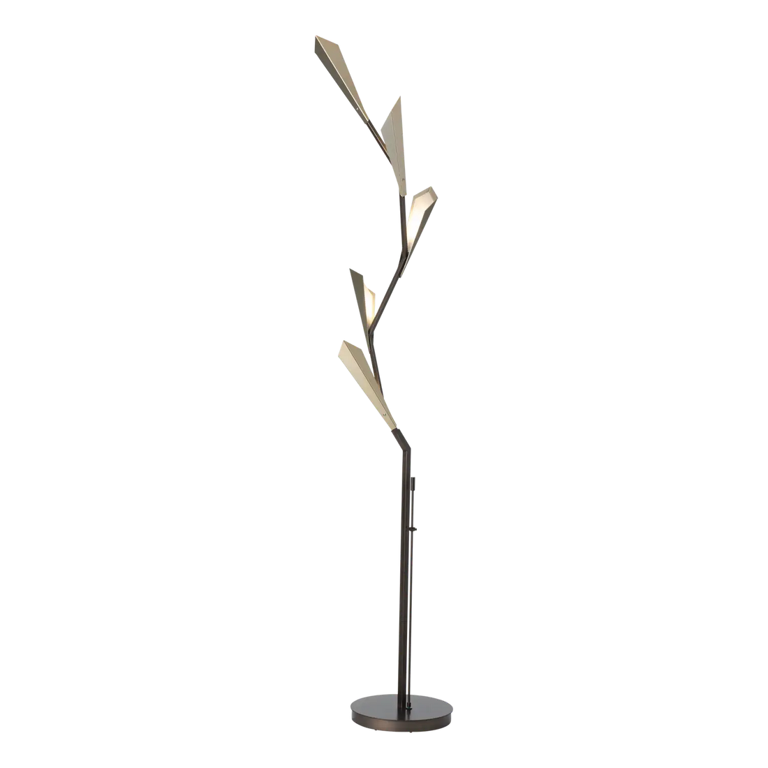 HUBBARDTON FORGE, QUILL TORCHIERE, FLOOR LAMP