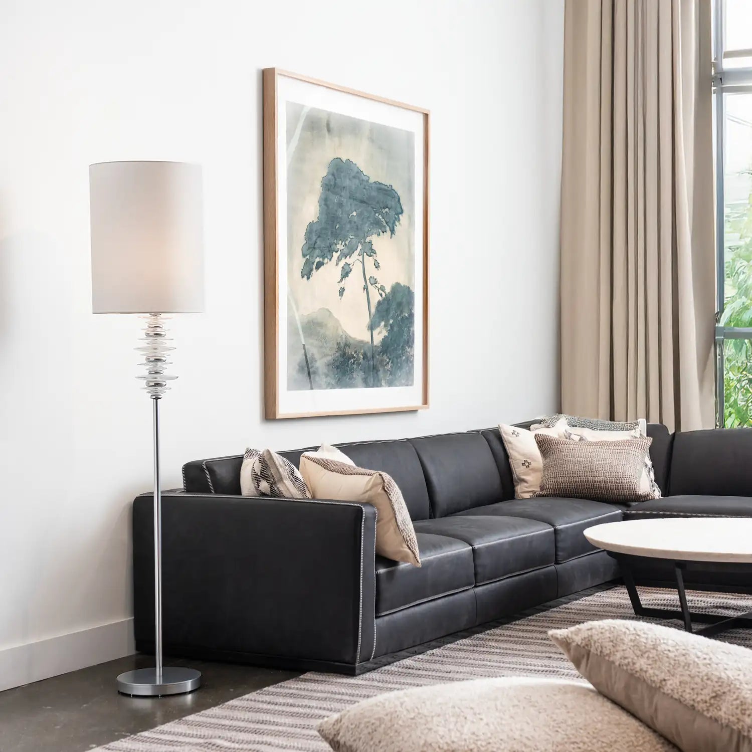 Hubbardton Forge, Cairn Floor Lamp, FLOOR LAMP