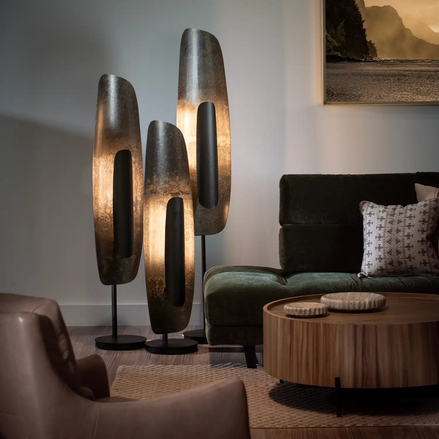 Hubbardton Forge, Shield Floor Lamp, FLOOR LAMP