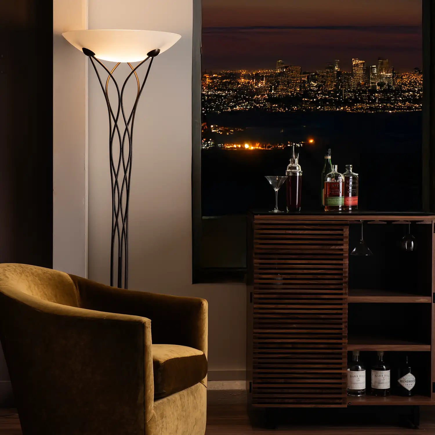 Hubbardton Forge, Lattice Torchiere, FLOOR LAMP