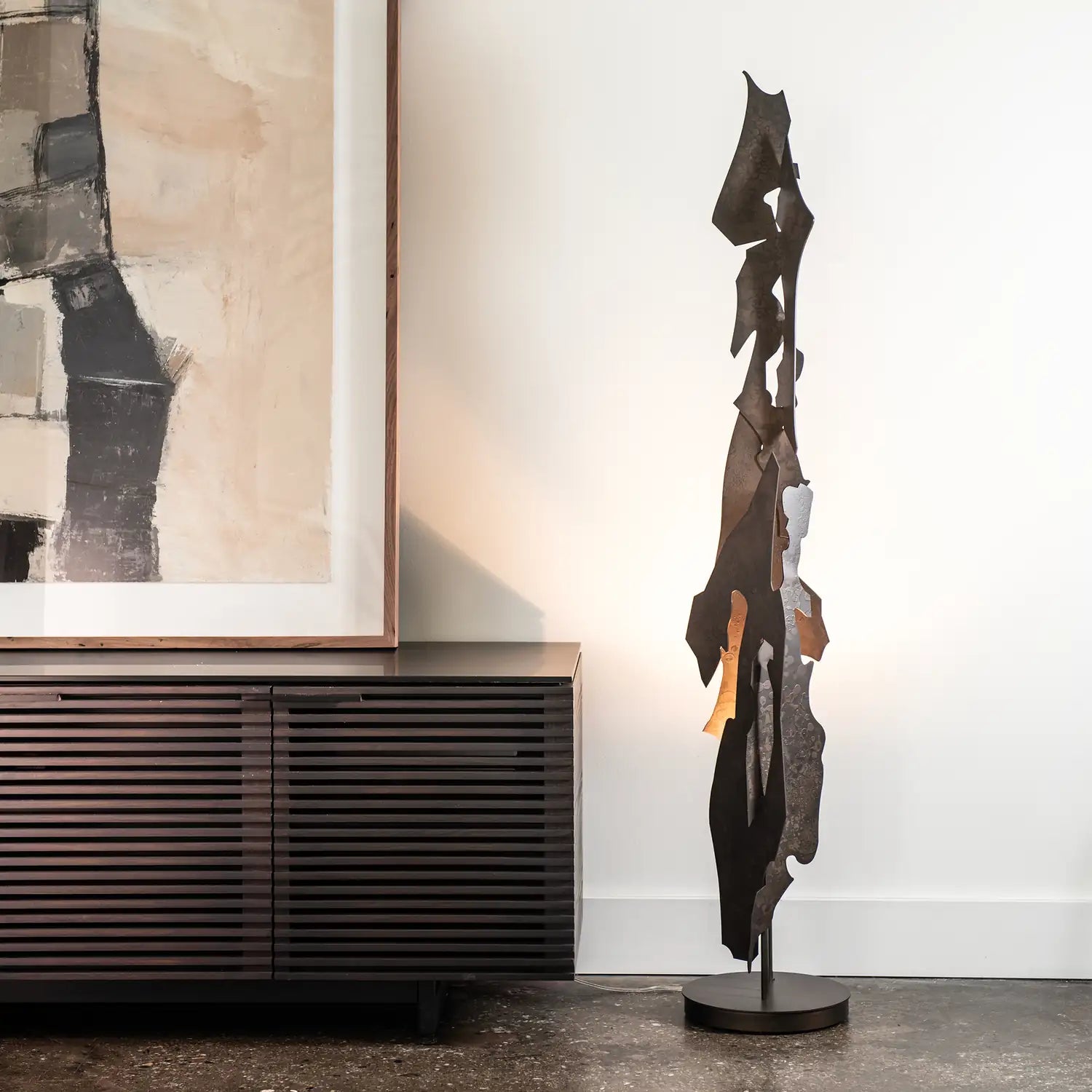 Hubbardton Forge, Fracture Lamp, FLOOR LAMP