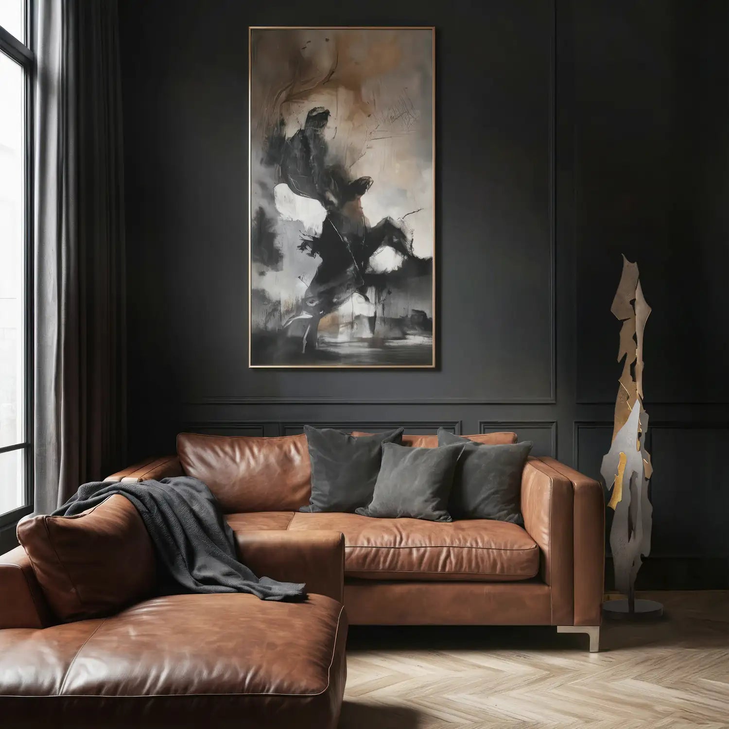 Hubbardton Forge, Fracture Lamp, FLOOR LAMP