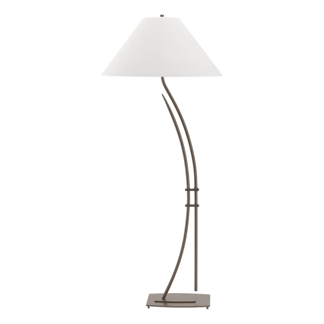 HUBBARDTON FORGE, METAMORPHIC CONTEMPORARY FLOOR LAMP, FLOOR LAMP