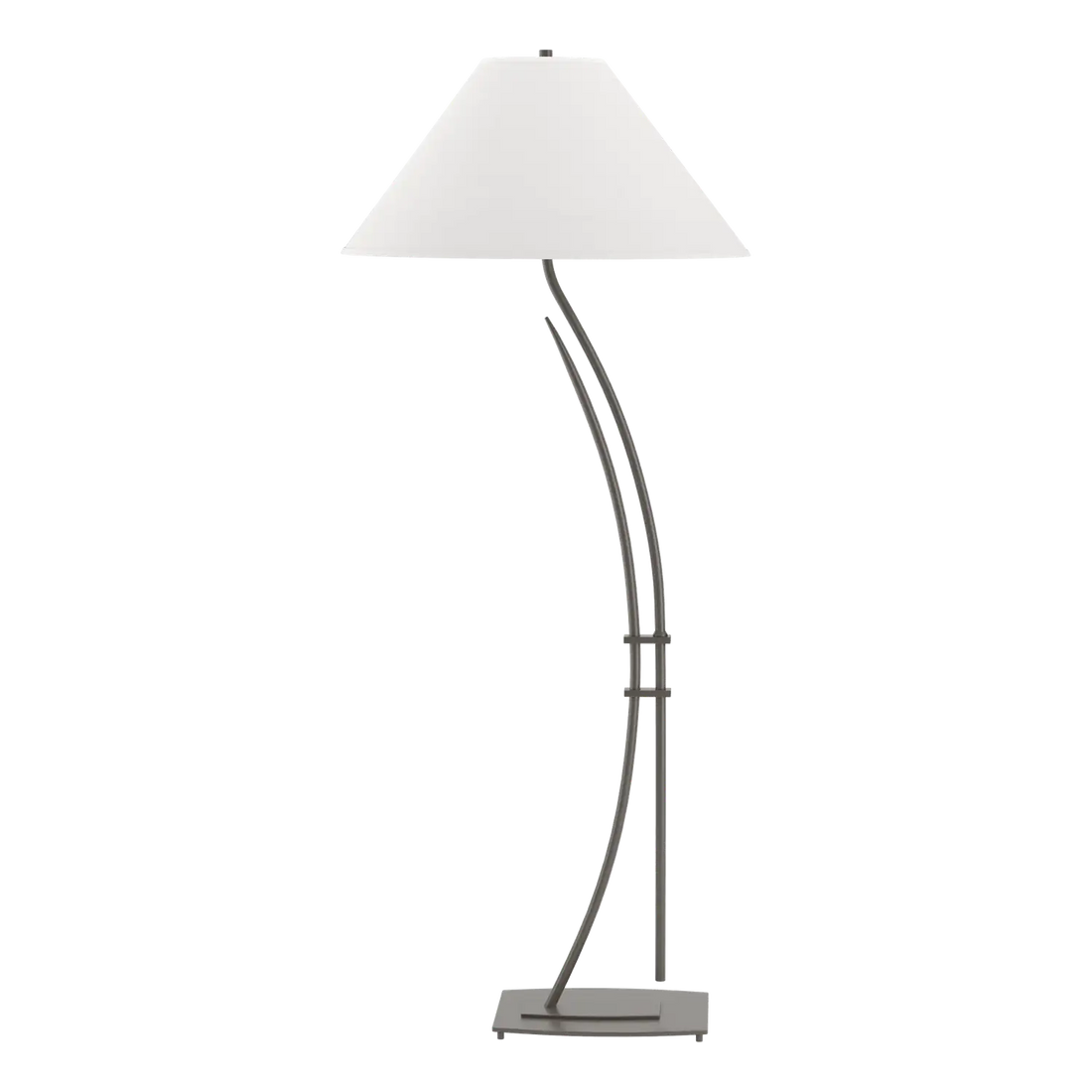 HUBBARDTON FORGE, METAMORPHIC CONTEMPORARY FLOOR LAMP, FLOOR LAMP