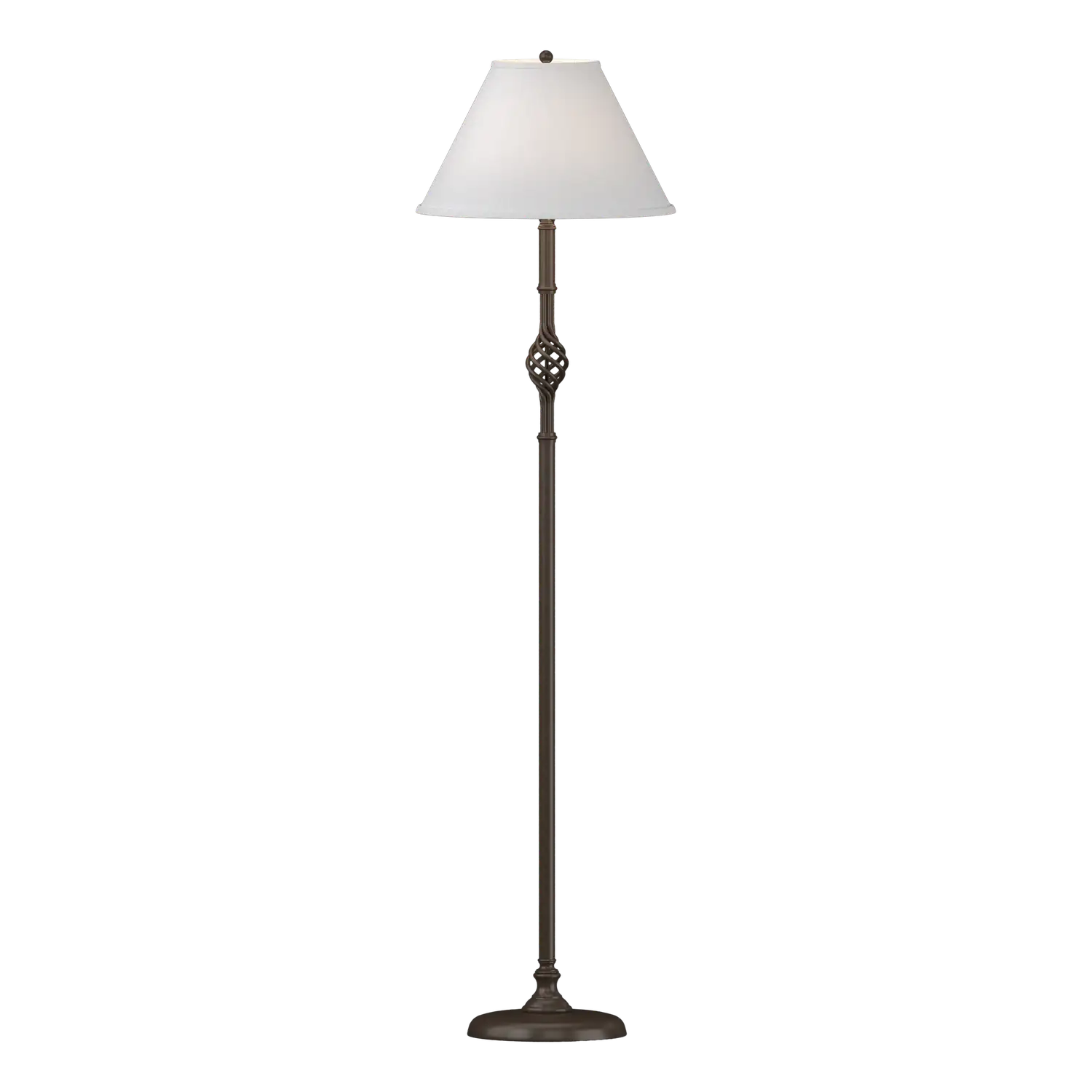 Hubbardton Forge, Twist Basket Floor Lamp, FLOOR LAMP