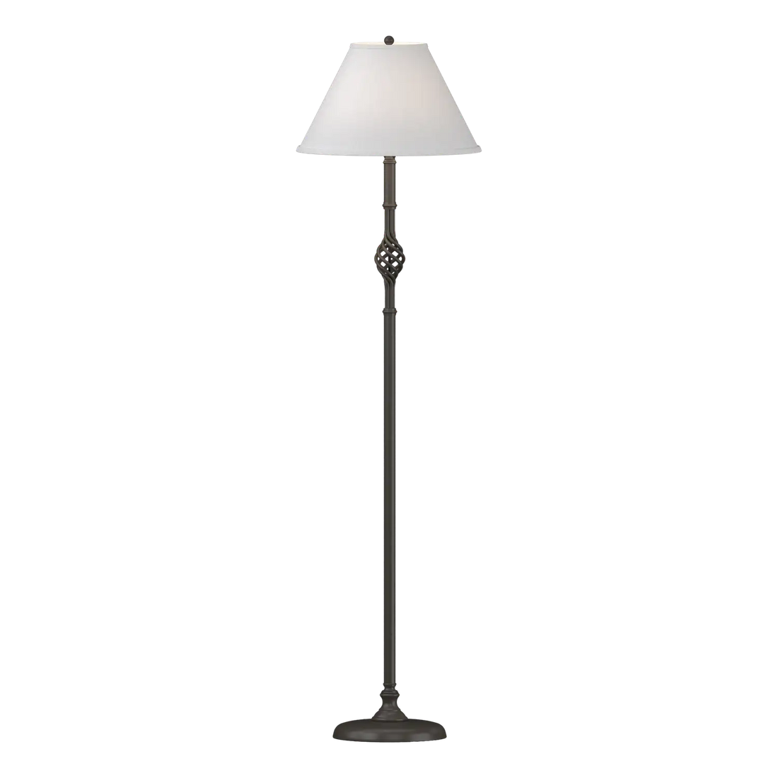 HUBBARDTON FORGE, TWIST BASKET FLOOR LAMP, FLOOR LAMP