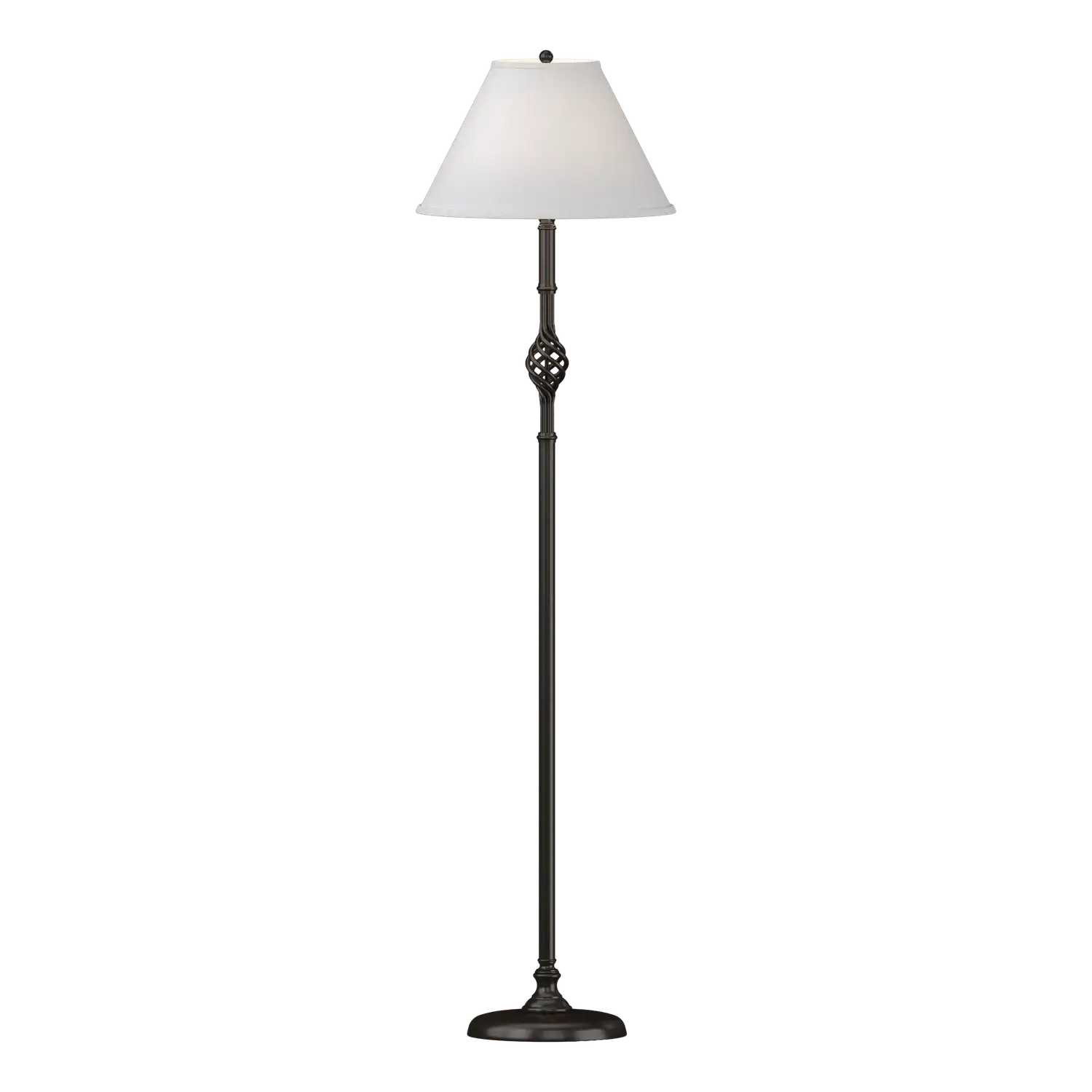 Hubbardton Forge, Twist Basket Floor Lamp, FLOOR LAMP