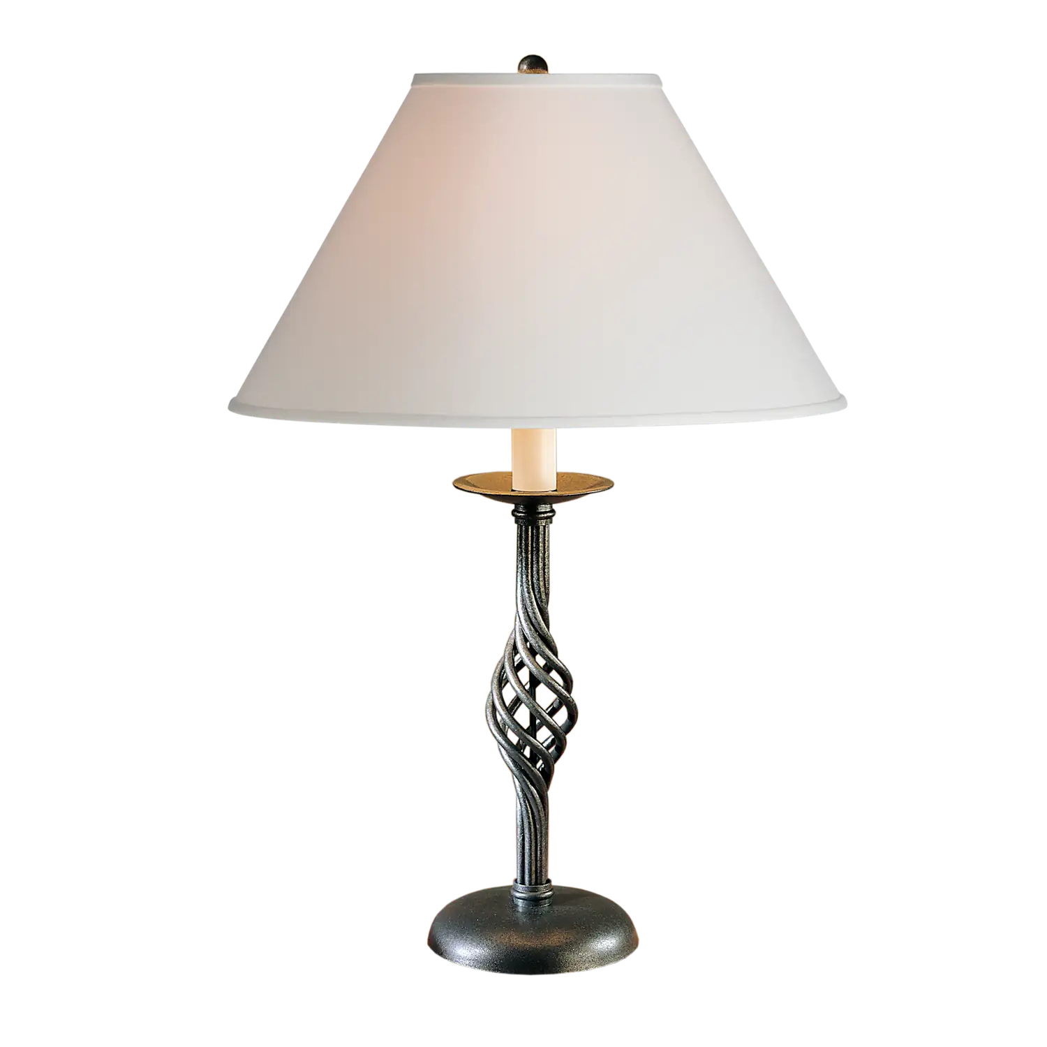 Hubbardton Forge, Twist Basket Table Lamp, TABLE LAMPS