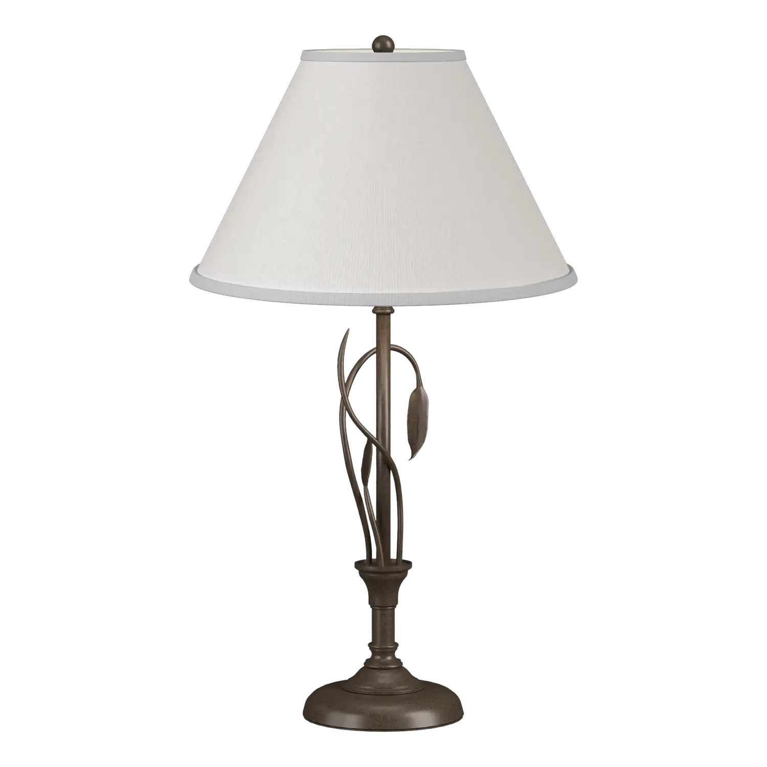 Hubbardton Forge, Forged Leaves and Vase Table Lamp, TABLE LAMPS