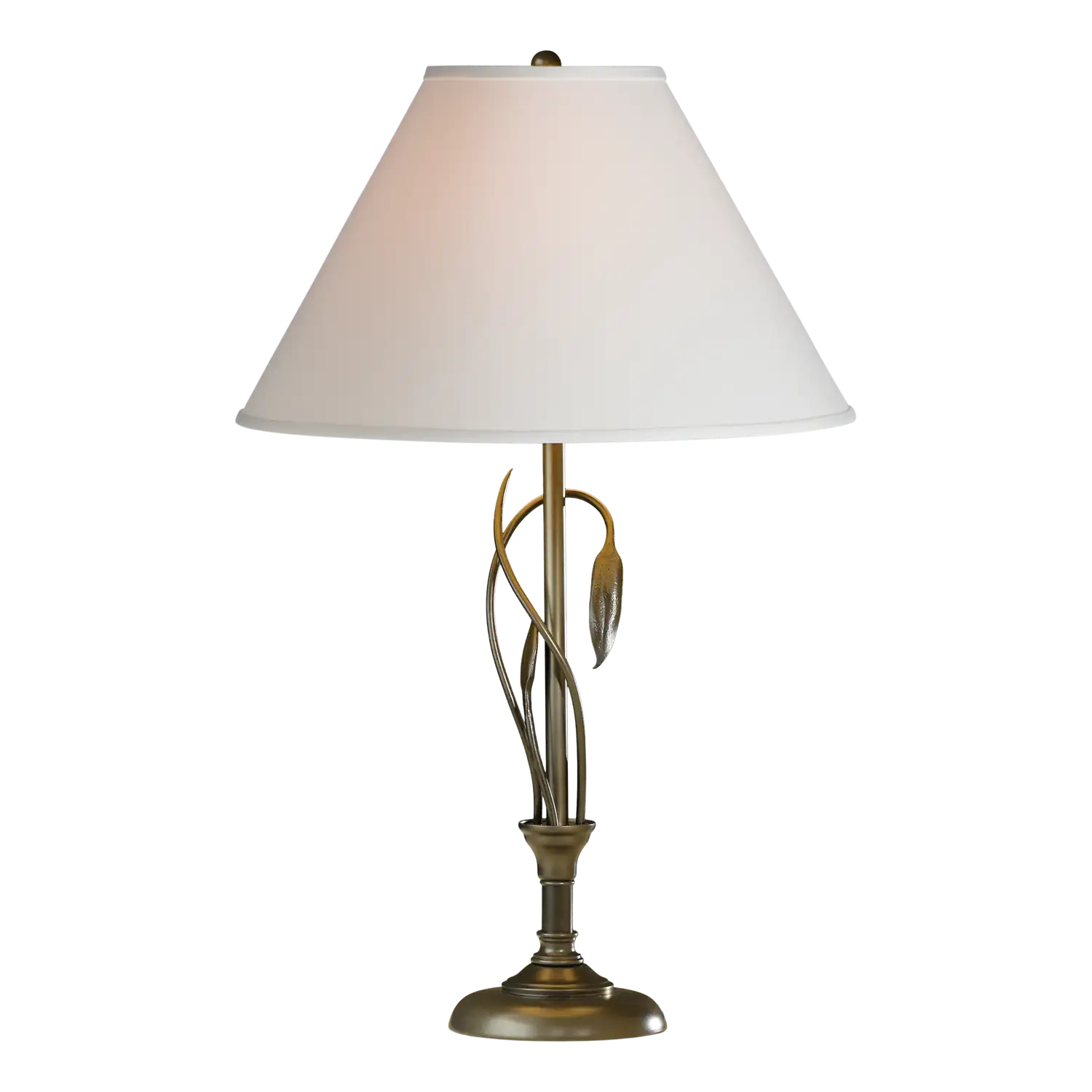 Hubbardton Forge, Forged Leaves and Vase Table Lamp, TABLE LAMPS