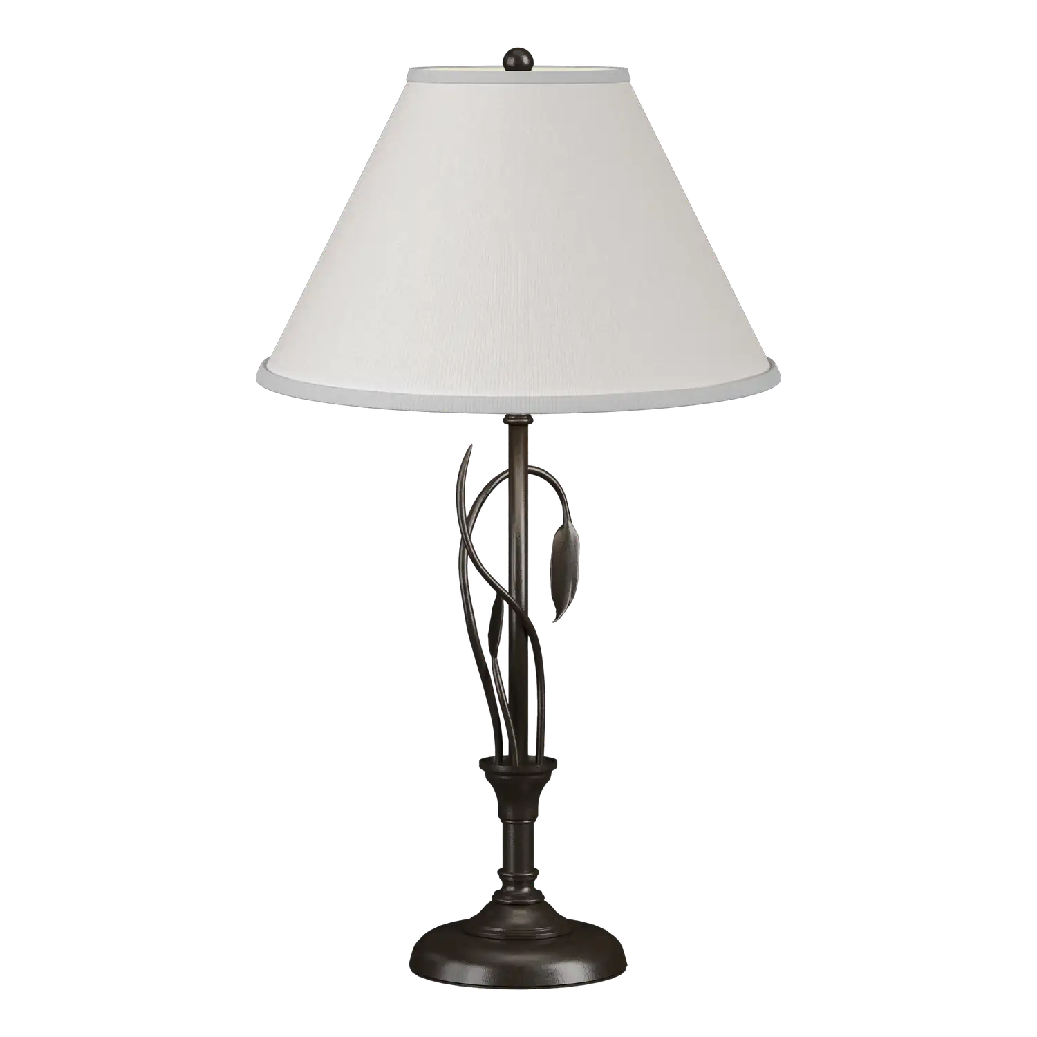 Hubbardton Forge, Forged Leaves and Vase Table Lamp, TABLE LAMPS