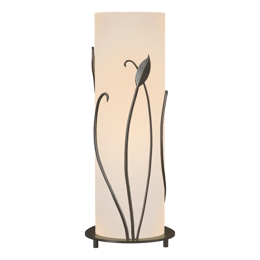 HUBBARDTON FORGE, FORGED LEAVES TABLE LAMP, DESK LAMPS