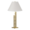 HUBBARDTON FORGE, METRA DOUBLE TABLE LAMP, DESK LAMPS