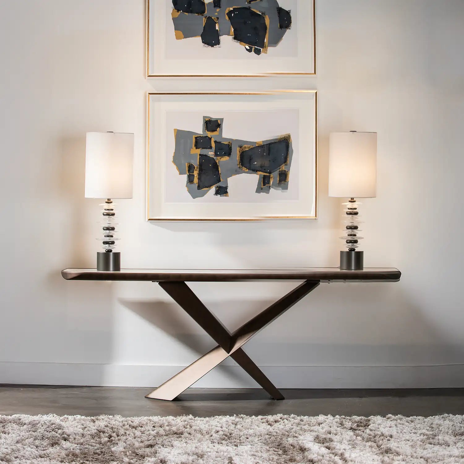 Hubbardton Forge, Cairn Table Lamp, TABLE LAMPS