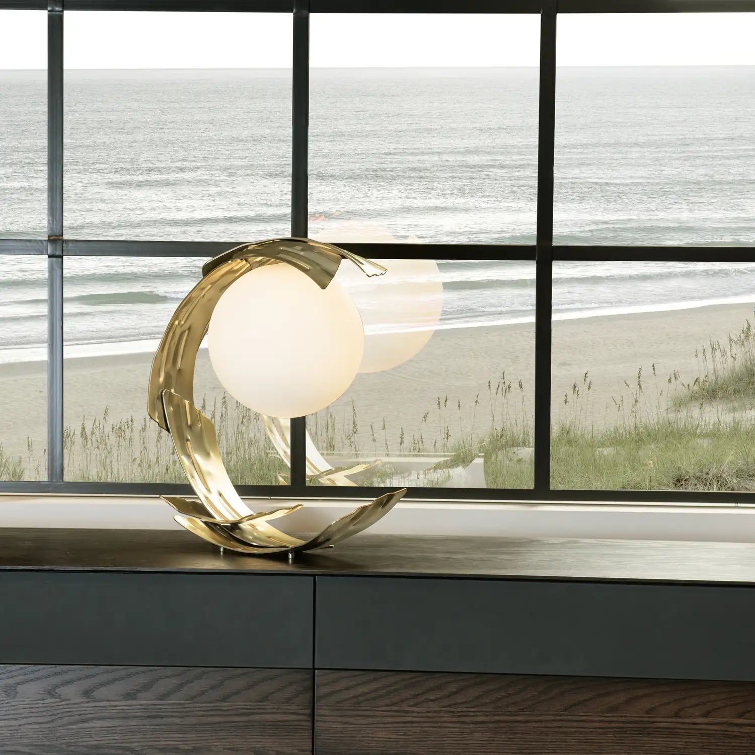 Hubbardton Forge, Crest Table Lamp, TABLE LAMPS