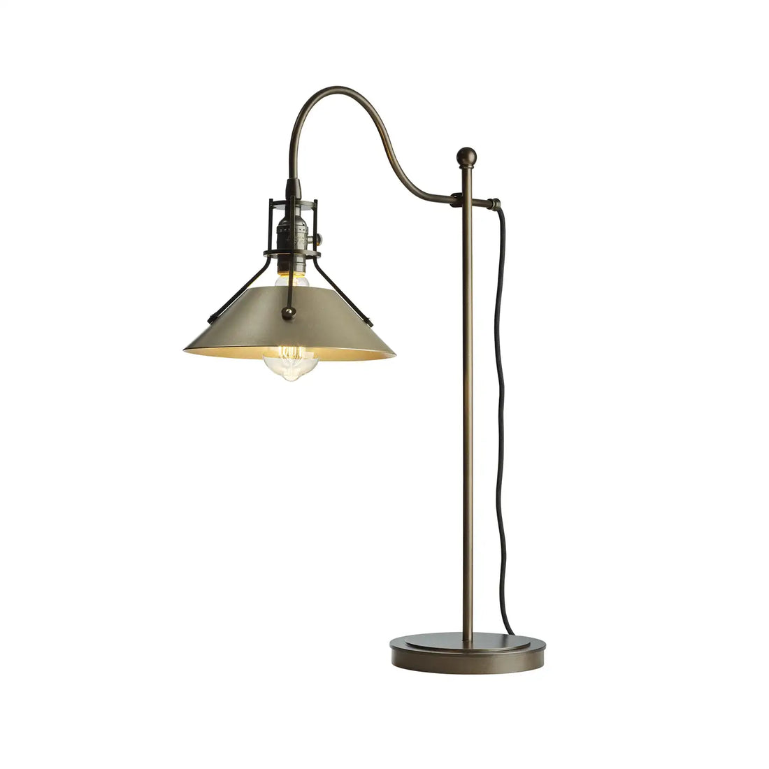 HUBBARDTON FORGE, HENRY TABLE LAMP, DESK LAMPS