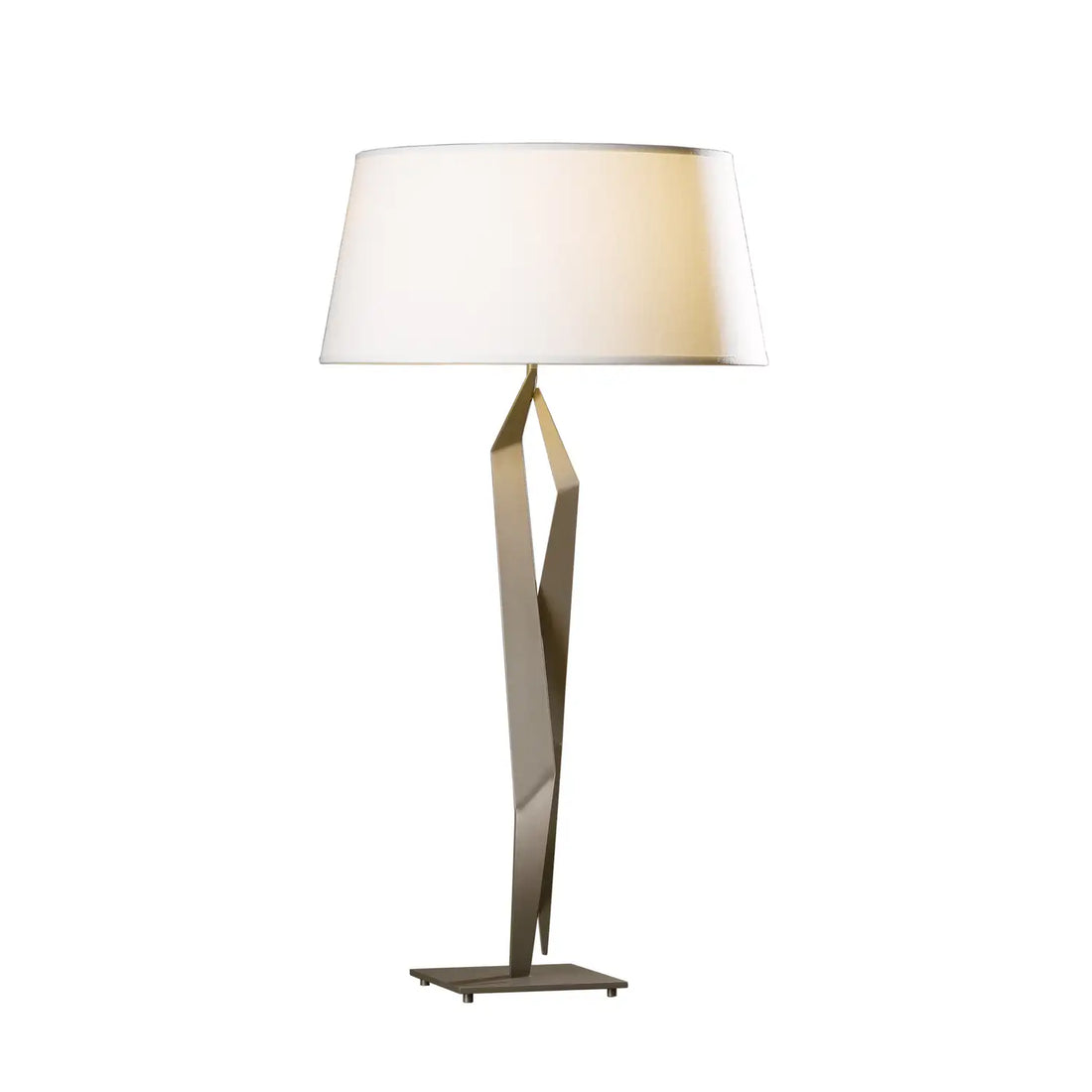HUBBARDTON FORGE, FACET TABLE LAMP, DESK LAMPS