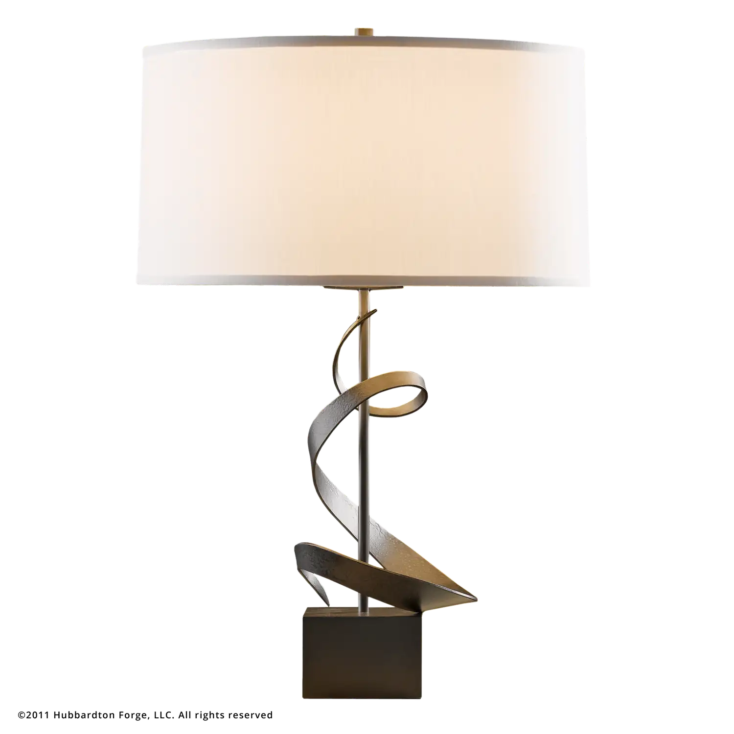 Hubbardton Forge, Gallery Spiral Table Lamp, TABLE LAMPS