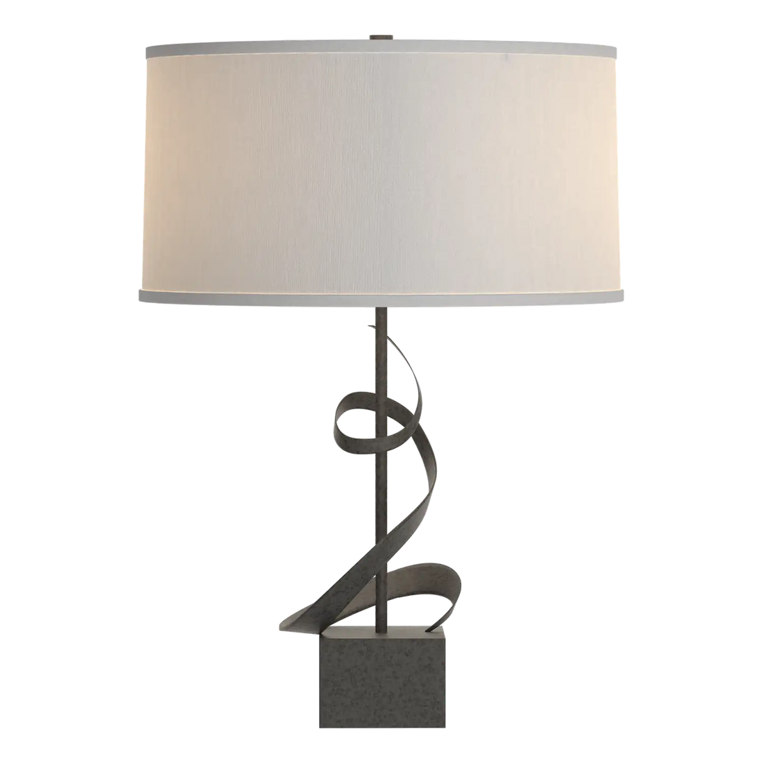 HUBBARDTON FORGE, GALLERY SPIRAL TABLE LAMP, DESK LAMPS