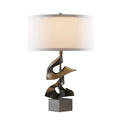 HUBBARDTON FORGE, GALLERY TWOFOLD TABLE LAMP, DESK LAMPS