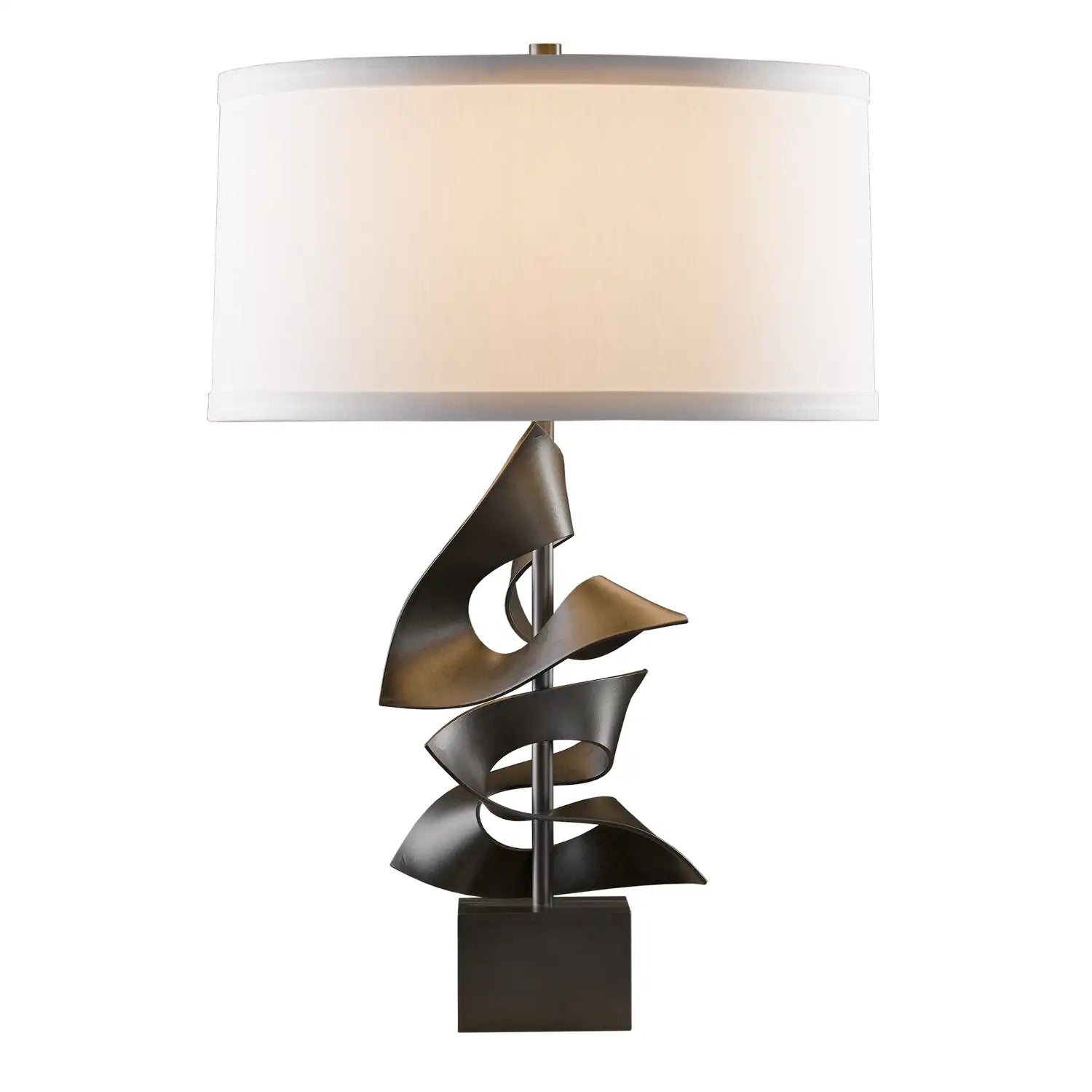 HUBBARDTON FORGE, GALLERY TWOFOLD TABLE LAMP, DESK LAMPS