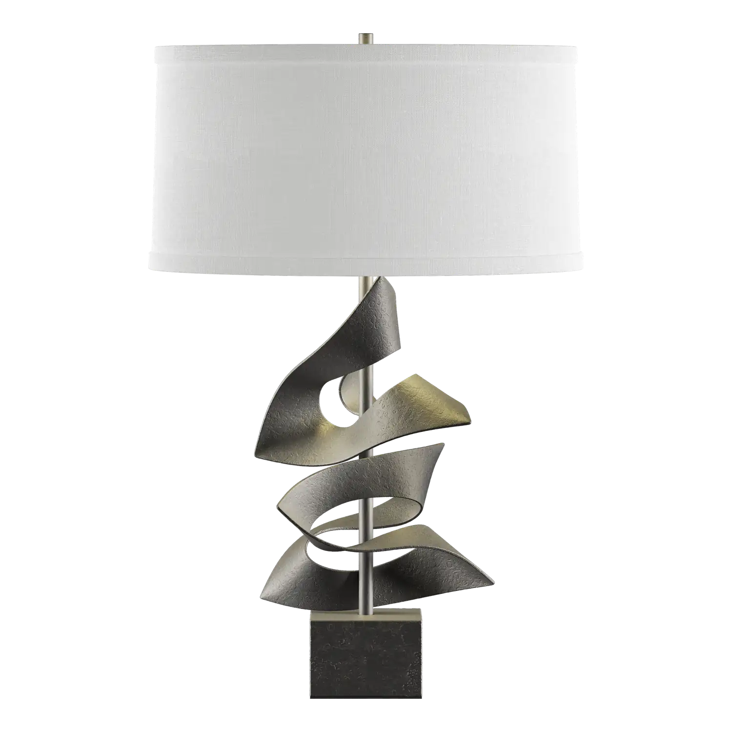 HUBBARDTON FORGE, GALLERY TWOFOLD TABLE LAMP, DESK LAMPS