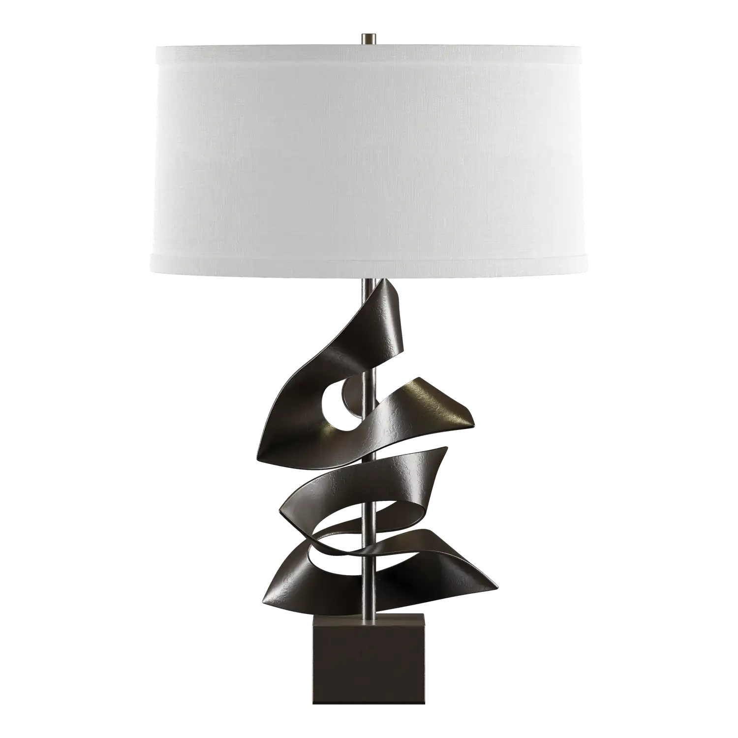 HUBBARDTON FORGE, GALLERY TWOFOLD TABLE LAMP, DESK LAMPS