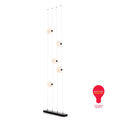 Hubbardton Forge, Abacus Floor to Ceiling Plug-In LED Lamp, WALL SCONCES