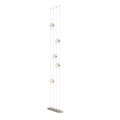Hubbardton Forge, Abacus Floor to Ceiling Plug-In LED Lamp, WALL SCONCES
