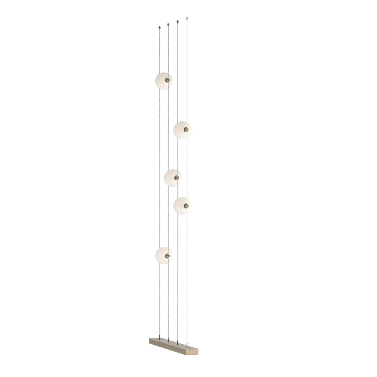 Hubbardton Forge, Abacus Floor to Ceiling Plug-In LED Lamp, WALL SCONCES